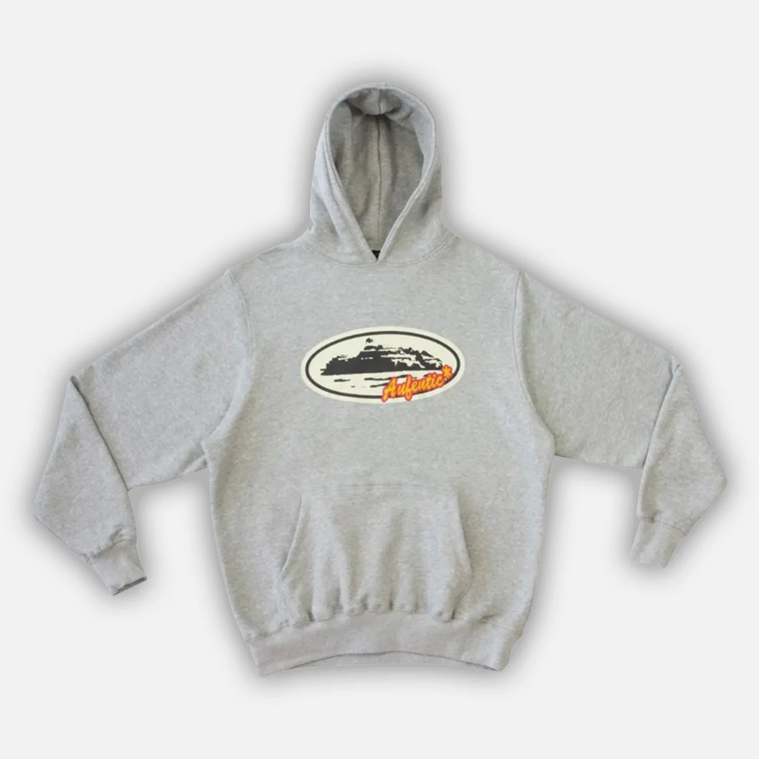 Heather Grey Crtz Alcatraz Hoodie