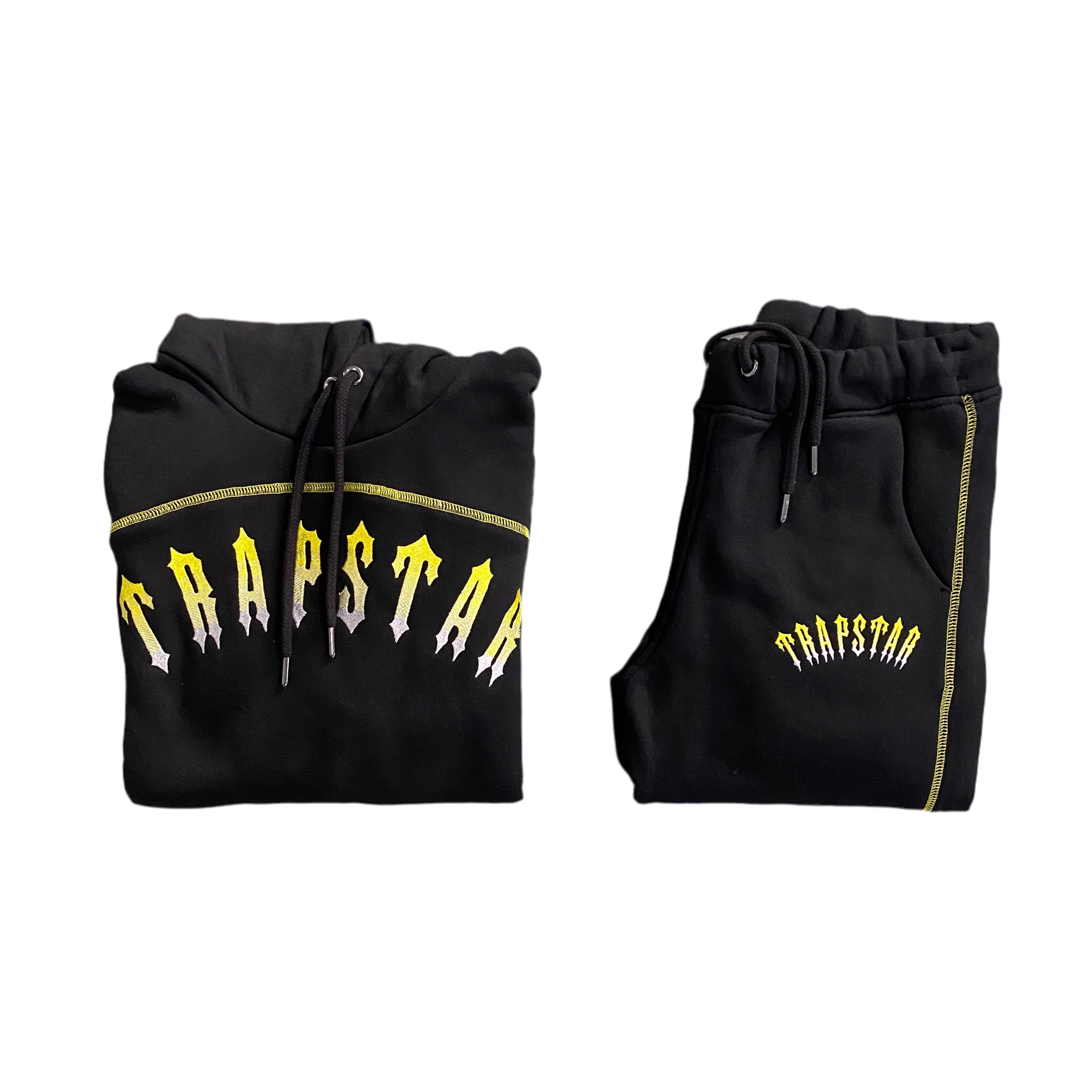 Trapstar x Central Cee Tracksuit Black Yellow