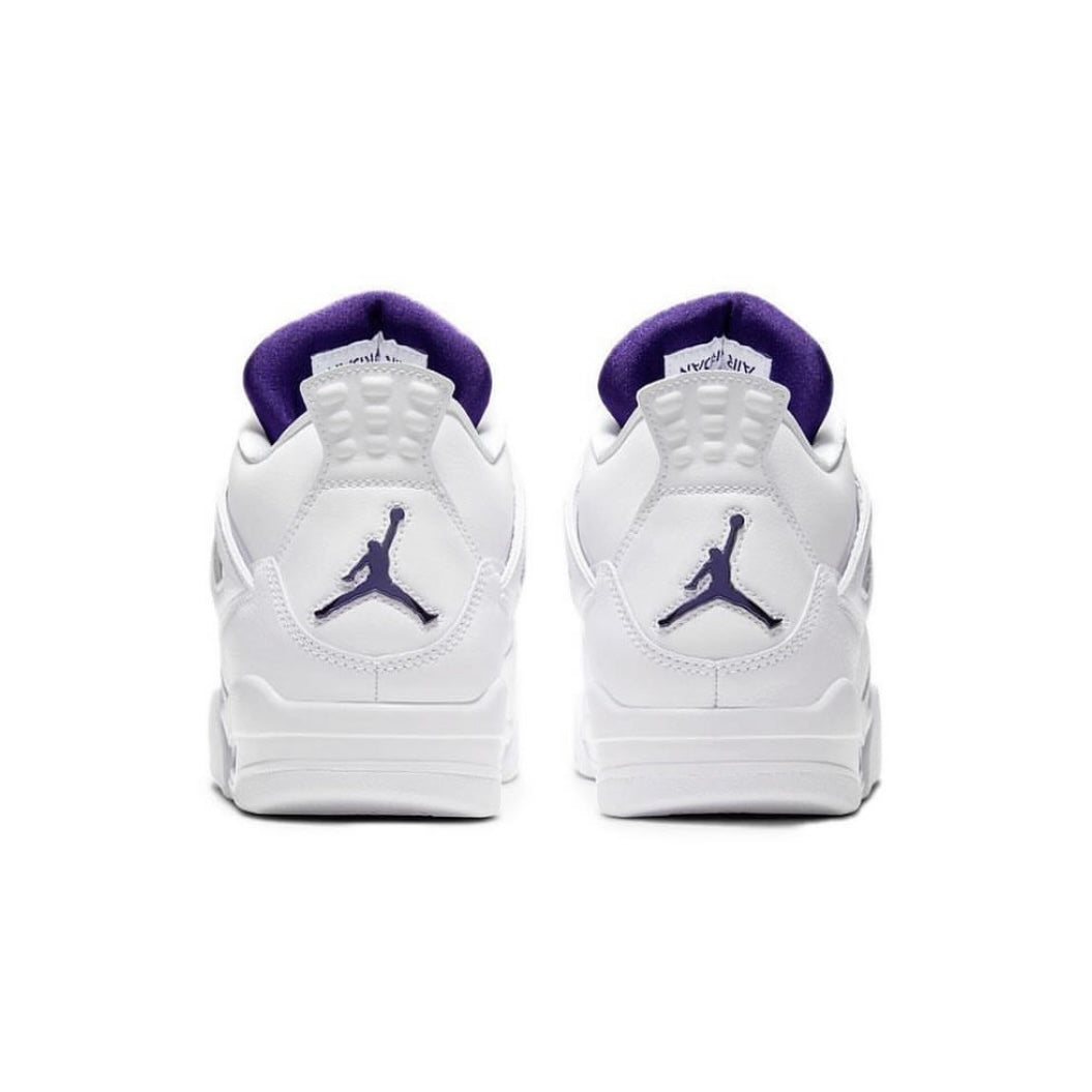 Metallic Purple Air Jordan 4s