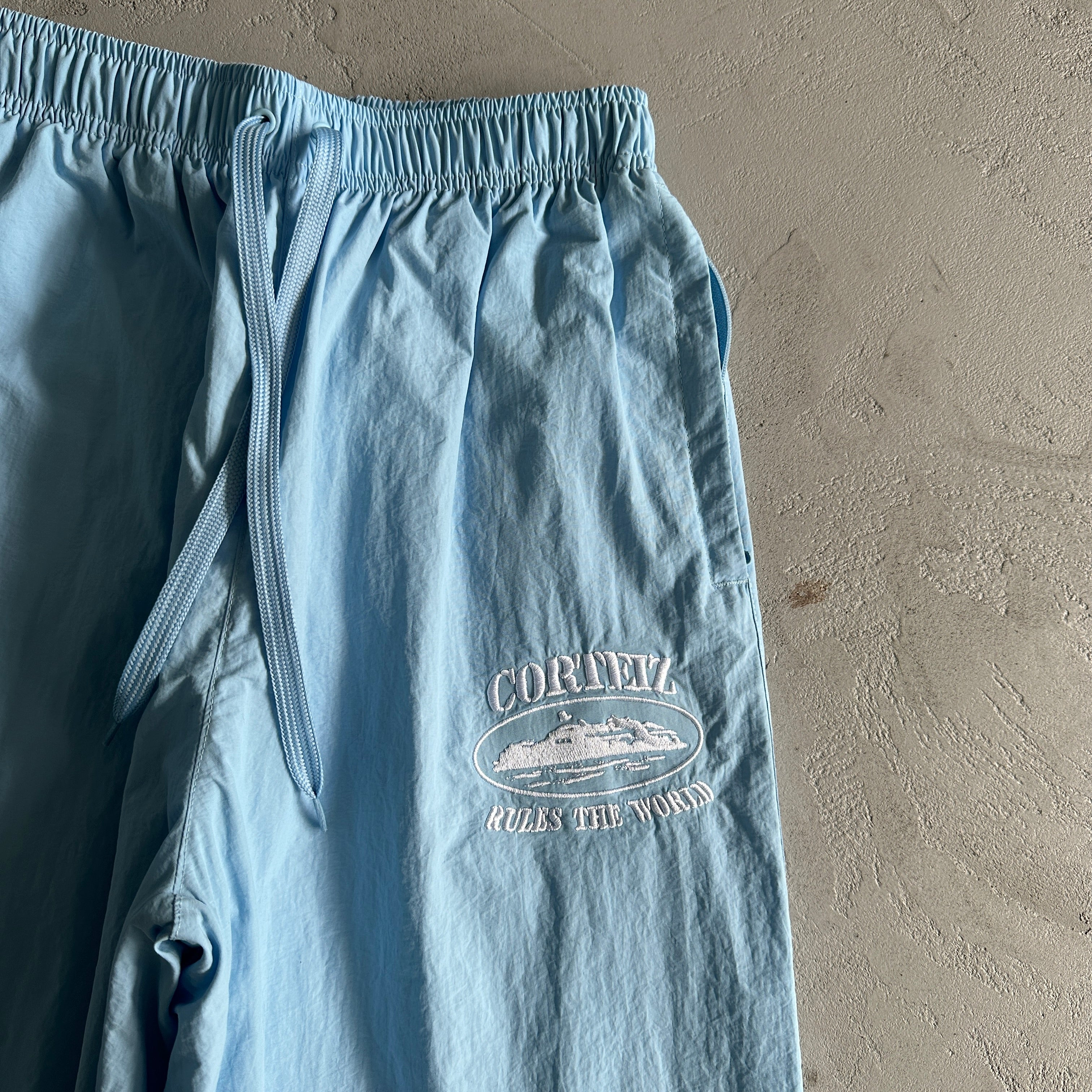 Corteiz Baby Blue Shukushuku Tracksuit