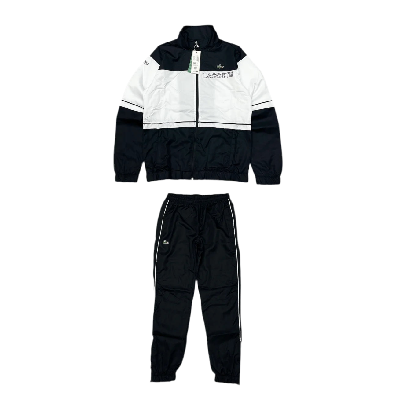 Lacoste Black & White Mid Tracksuit