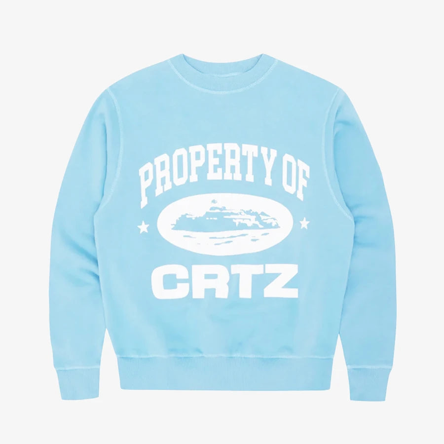 Corteiz P.O.C Sweater- Baby Blue