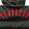 Trapstar Irongate Puffer Jacket Red/Black Detachable hood