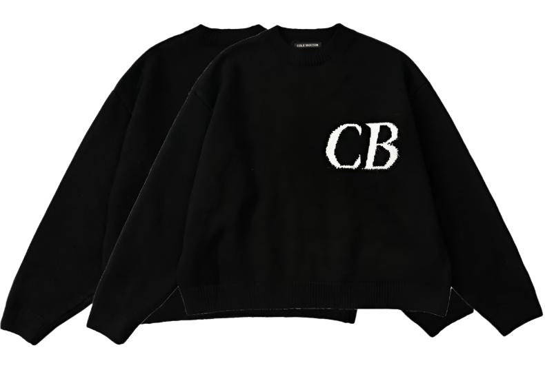 Cole Buxton Sweater- Black