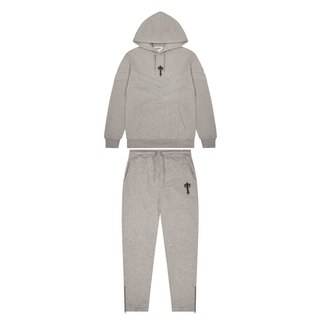 Trapstar Grey V Stripe Tracksuit