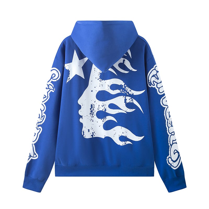 Hellstar Yoga Hoodie -Blue