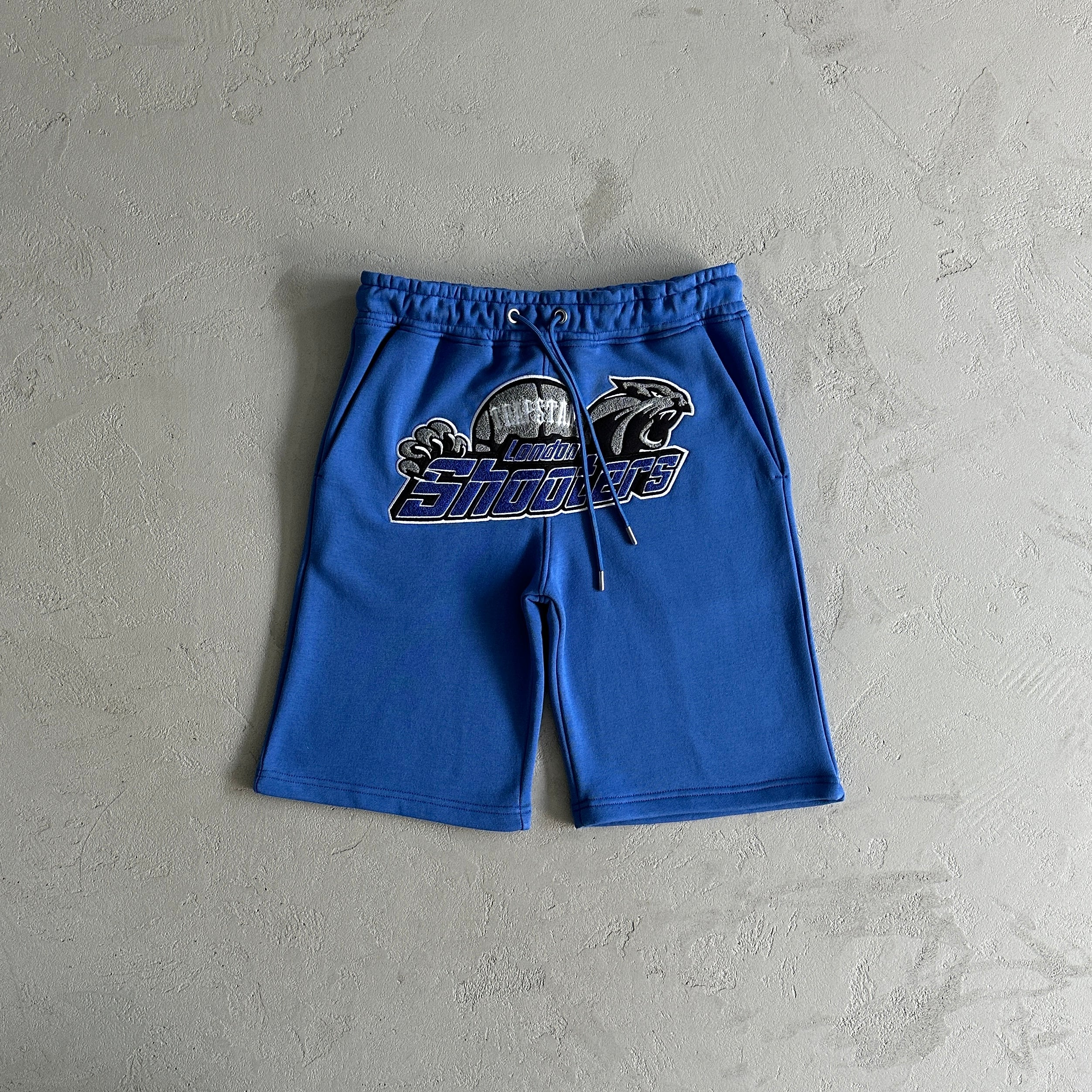 Trapstar Shooters Chenille Blue Dazzling Short