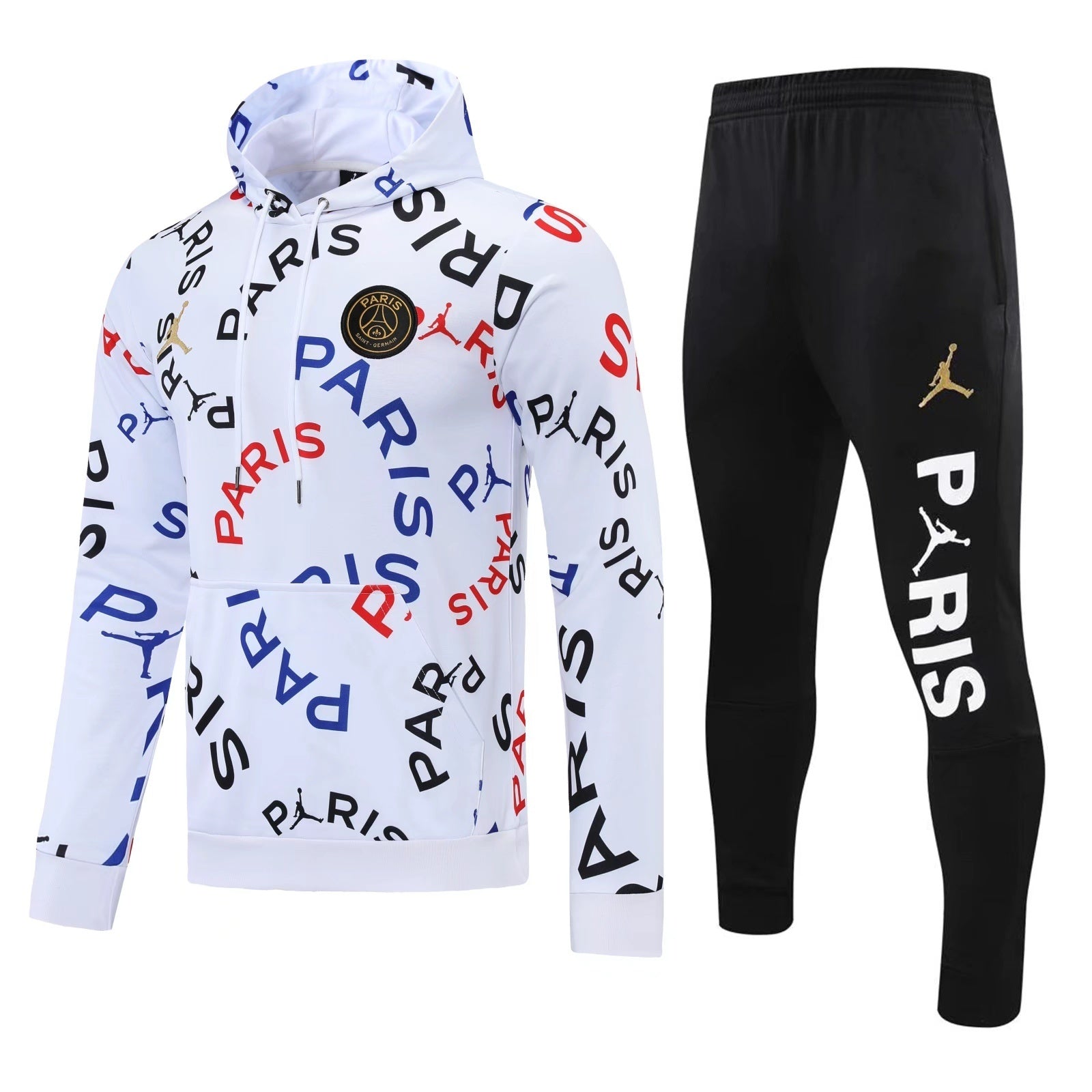 Jordan x PSG Football Training Hoodie Set