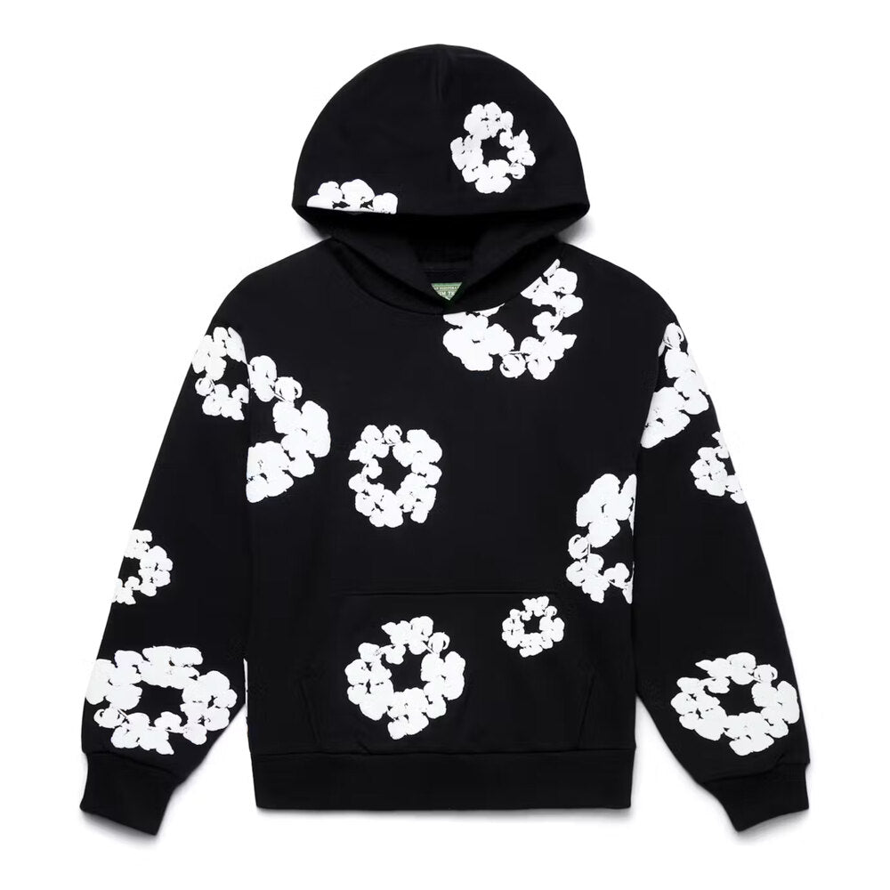 Denim Tears Hoodie- Black/White