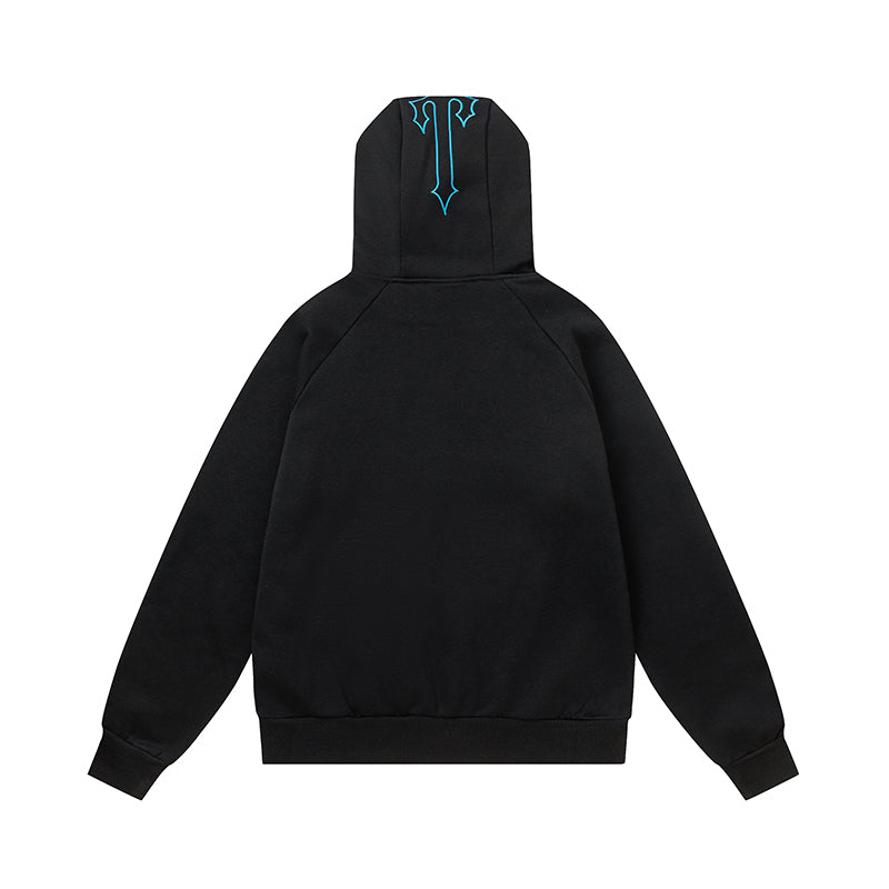 Decoded 2.0 Hooded Black Blue Tracksuit