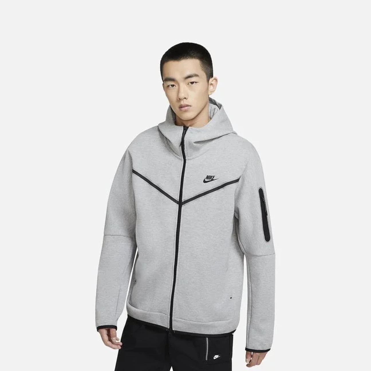 Nike Tech Fleece Grey Hoodie