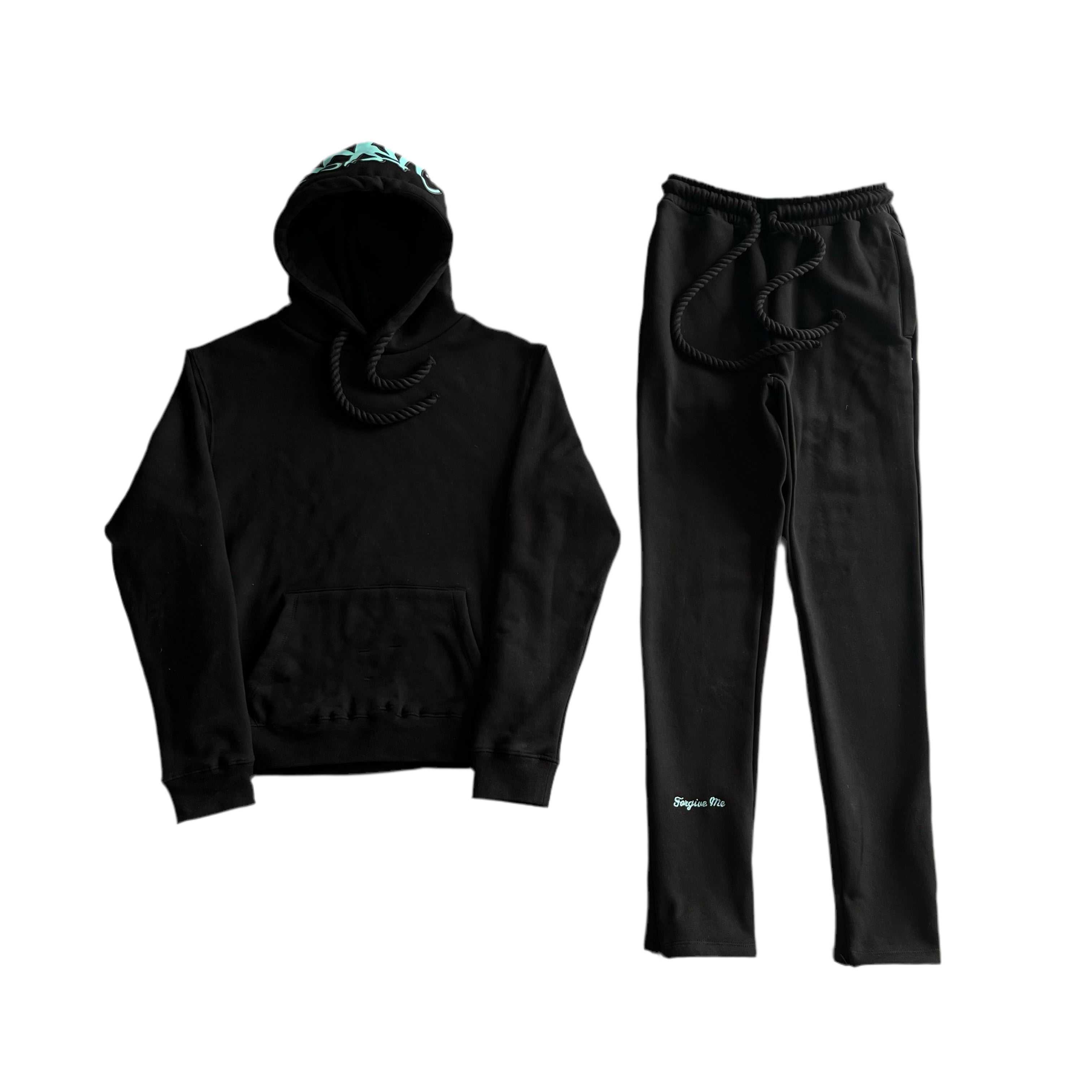 Syna World Logo Tracksuit - Black / Blue