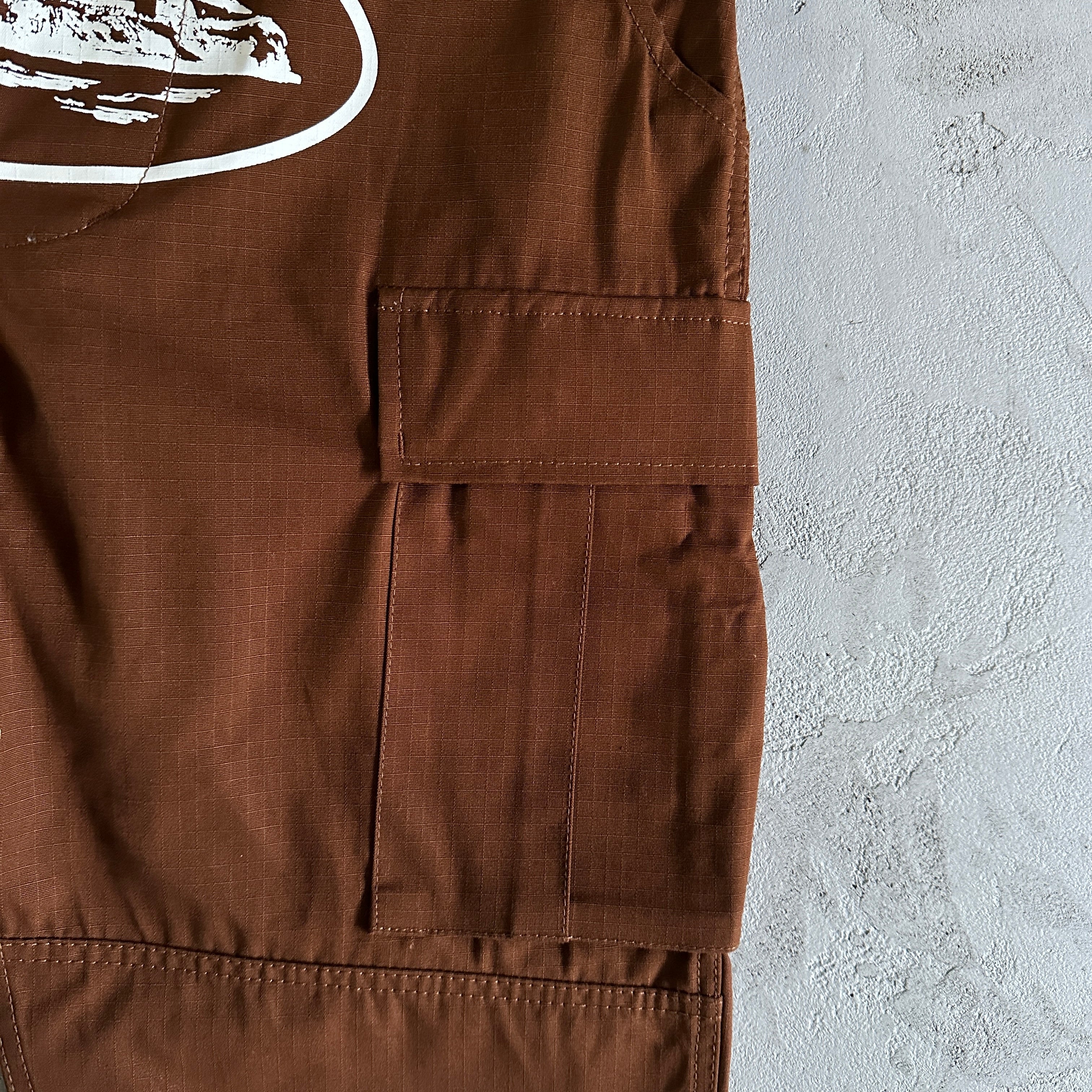 Corteiz Guerillaz* Cargo Pants Brown