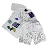 White Syna Short Set