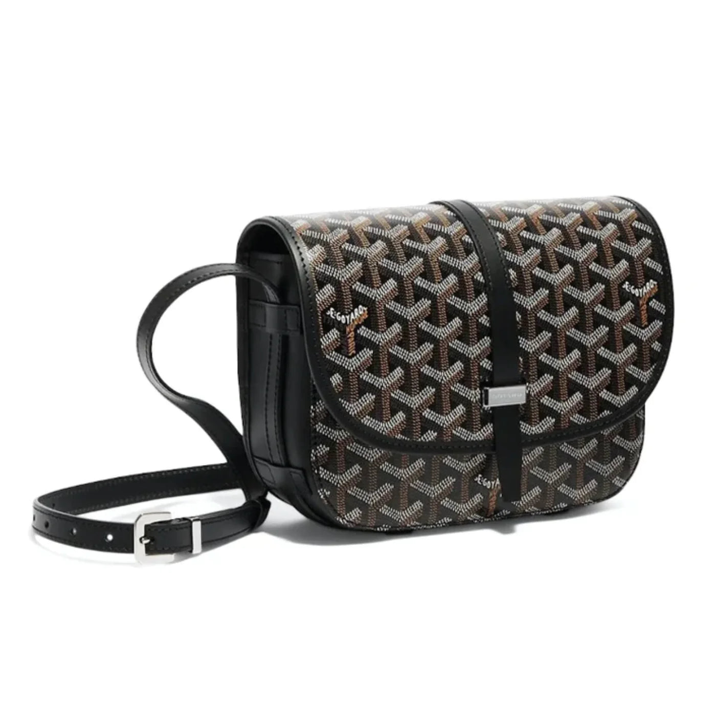 The Goyard Belvedere PM in "Black"