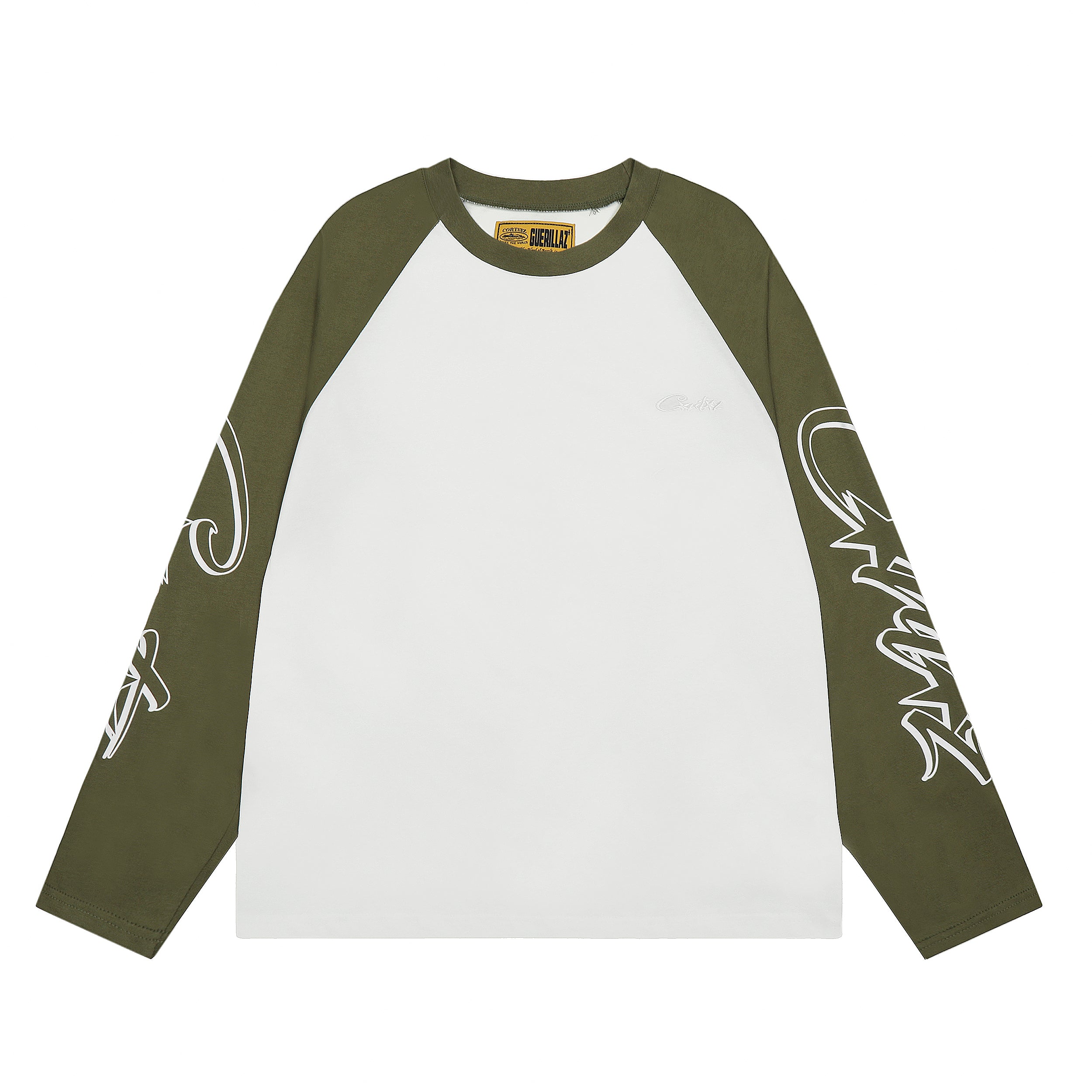 Corteiz Raglan Long sleeve - Green