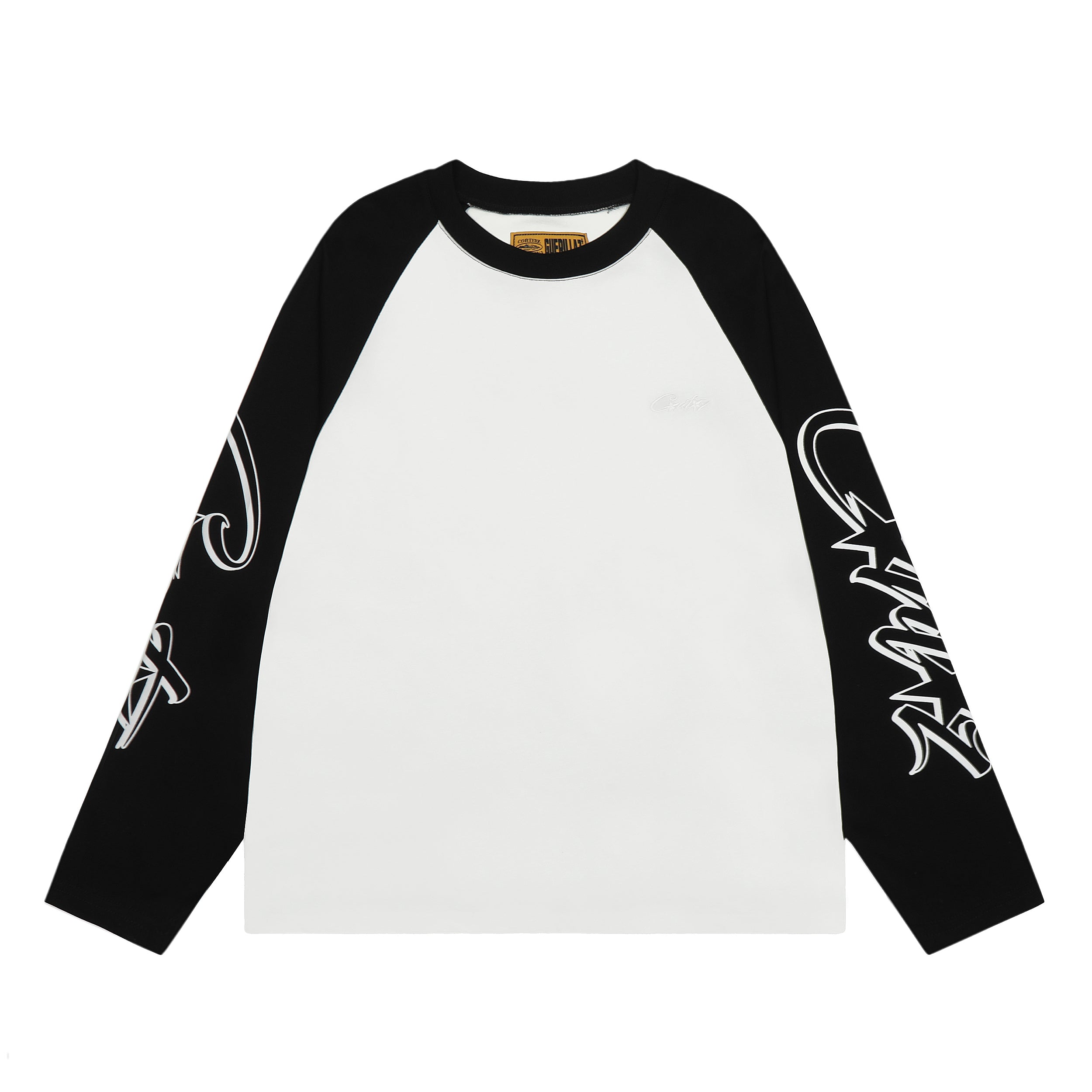 Corteiz Raglan Long sleeve - Black