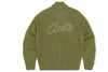 Corteiz Knit Zip-Up - Olive