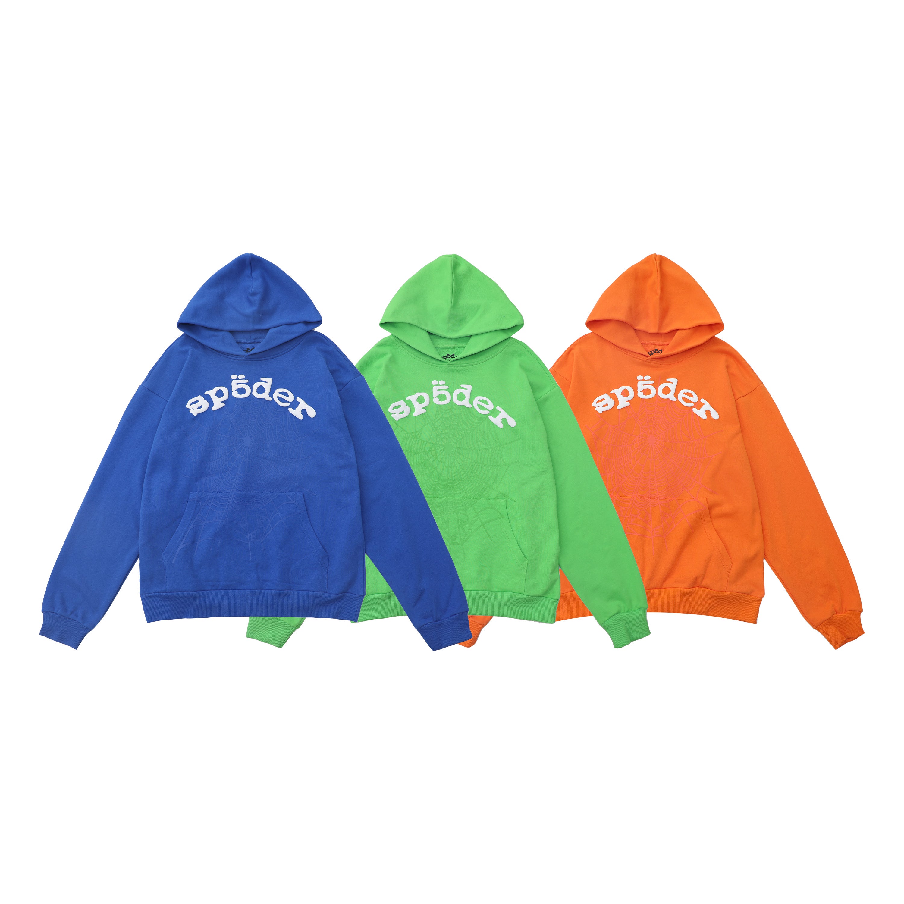 Sp5der Plain Hoodie