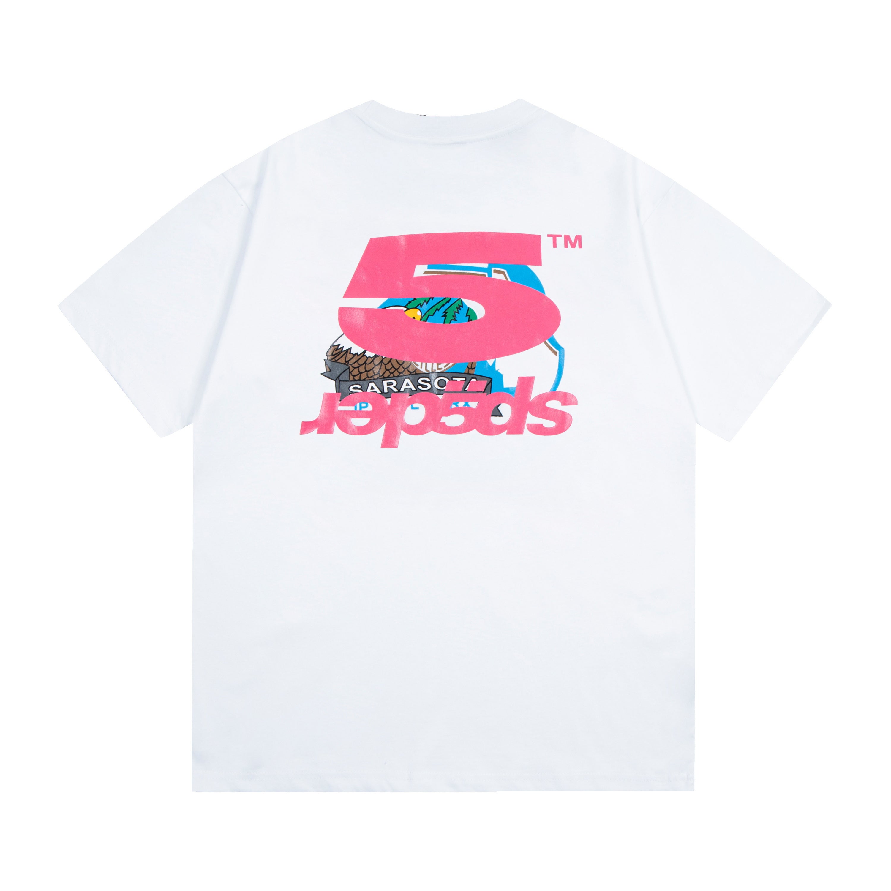 Sp5der Racer Tee - White