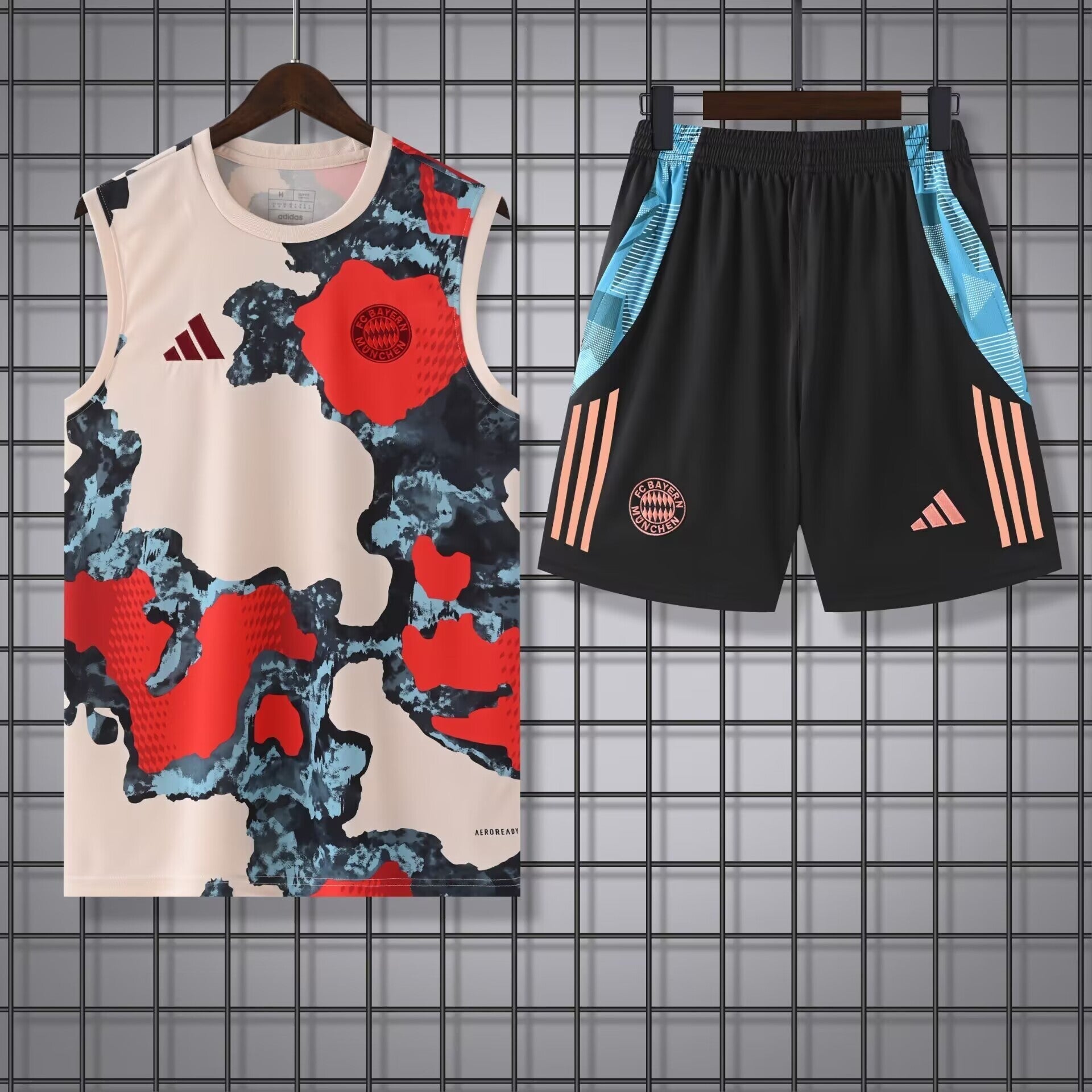 Adidas Football Sleeveless Short Set