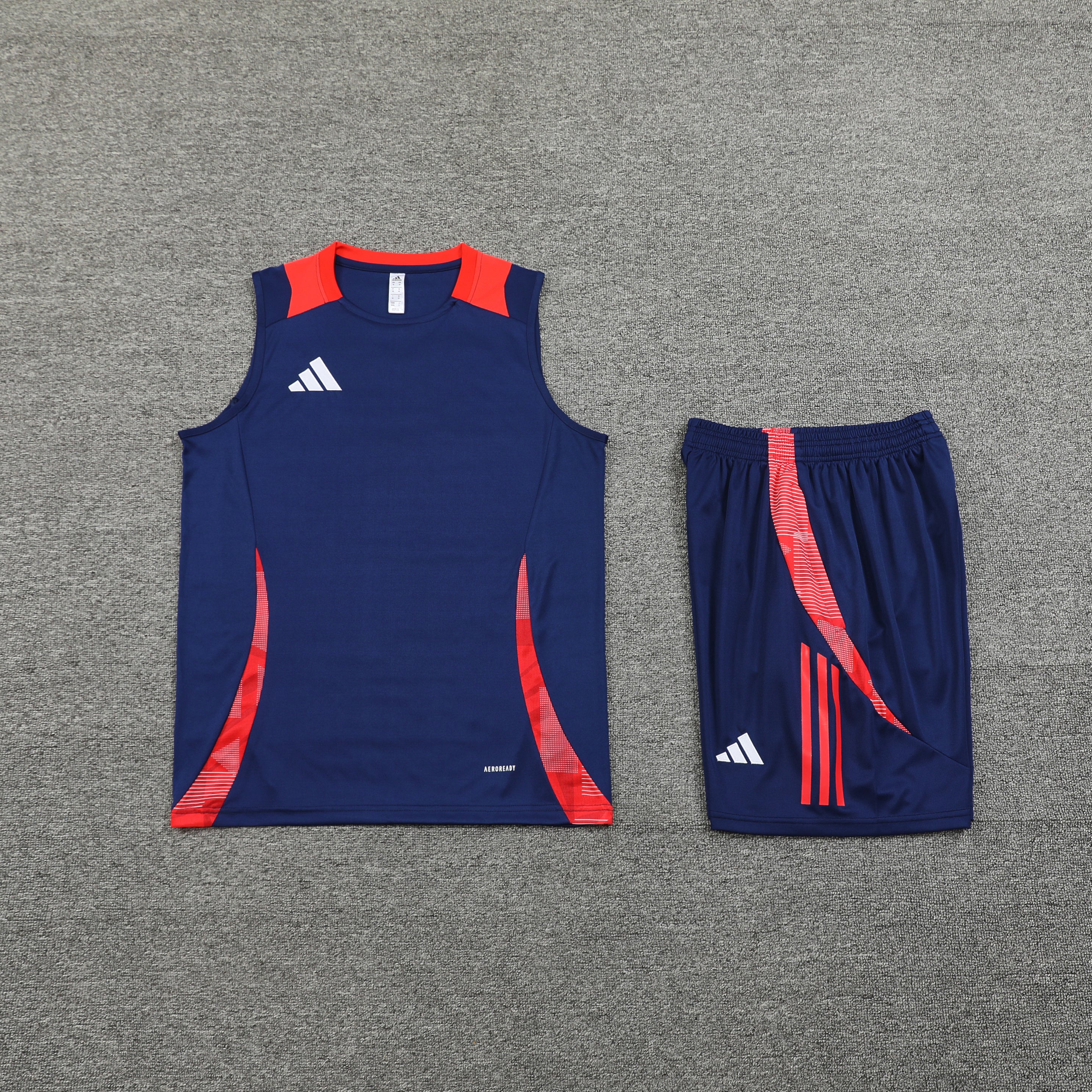 Adidas Football Sleeveless Short Set